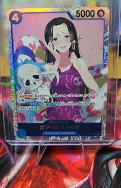 One Piece CCG Boa Hancock OP01-078 Romance Dawn SR Japanese. NM. - Image 1