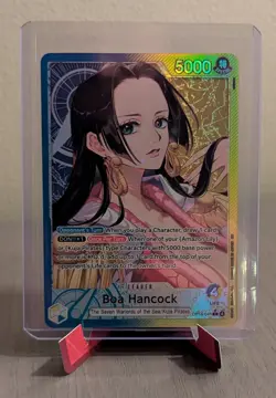 Boa Hancock Alt Art OP14-041 L The Azure Sea's Seven ONE PIECE Card English - Image 1
