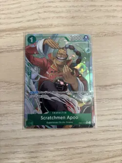 Scratchmen Apoo EB01-015 | Alt Art AA | English | One Piece TCG Card Game - Image 1