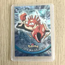 Topps Pokemon Foil Holo Card TV Animation Series 2 Blue Logo #99 Kingler - Image 4