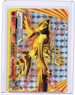 Talonflame BREAK 21/114 Steam Seige NM Ultra Rare Pokemon Card Mint - Image 1