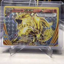 Arcanine Break XY180 Holo Regular Size Card Pokemon TCG NM - Image 1