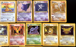 Complete Unlimited Fossil Pokemon Card Set 62/62 Holo/Rare/C/UC PL - Image 3