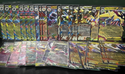 x31 Mega ex Pokemon Cards NM/Pack Fresh Double Rare Bundle- DREAM Phantasmal Evo - Image 1