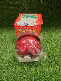 Vintage Burger King’s Pokemon Togepi Ball Gold Plated Card With Red Box #2 - Image 1