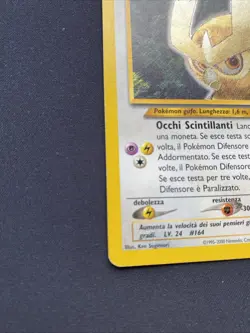 Pokemon TCG Shining Noctowl Neo Destiny 110/105 Shining Rare Italian Card LP. - Image 4