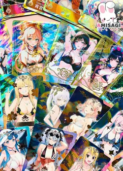 5x Waifu Goddess Story - Karten Holo Trading Card Game TCG Anime Manga Ecchi - Image 1