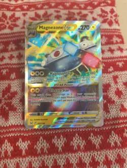 Pokemon TCG Magnezone VSTAR Holo Ultra Rare Card Lost Origin 057/196 - Image 2