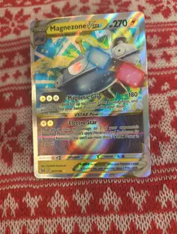 Pokemon TCG Magnezone VSTAR Holo Ultra Rare Card Lost Origin 057/196 - Image 3
