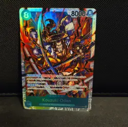 Kouzuki Oden OP02-030 SR - Paramount War - One Piece Card Game - English - Image 1