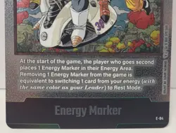 Energy Marker E-84 Silver Manga Booster 02 Dragon Ball Fusion TCG Card - Image 3