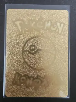 Pokemon Mewtwo EX HP 170 Gold Foil Card 98/99 (Fan Art) - Image 2