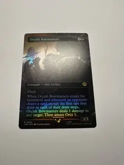 Orcish Bowmasters (Borderless) #433 (Foil) (NM) Lord of the Rings LTR Magic MTG - Image 1