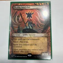 MTG Hexing Squelcher Borderless Showcase Non-Foil Lorwyn Eclipsed - Image 1