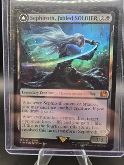 Sephiroth, Fabled SOLDIER Final Fantasy Foil - Image 1