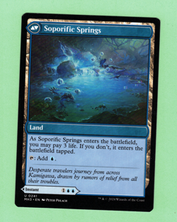 MTG DOUBLE SIDED - SINK INTO STUPOR / SOPORIFIC SPRINGS U 0241 MH3 2024 - Image 2