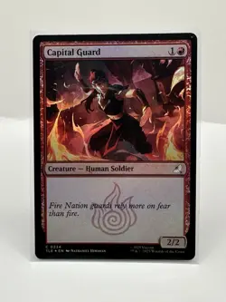 Capital Guard (0234) Avatar: The Last Airbender: Eternal-Legal Foil - Image 1