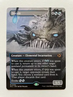 MTG Deceit BORDERLESS 0293 ECL - Image 1
