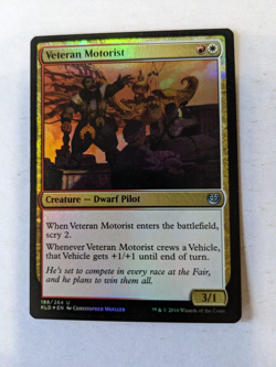 Veteran Motorist Magic The Gathering Foil KLD Kaladesh 188/264 U 2016 - Image 1