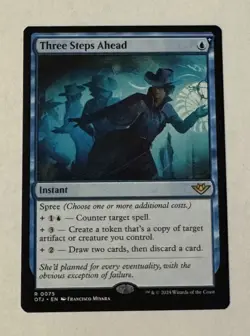 MTG Three Steps Ahead - Outlaws of Thunder Junction LP - Image 1