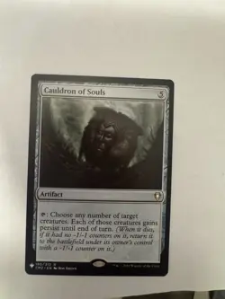 Magic the Gathering Cauldron of Souls Rare Artifact - Image 1