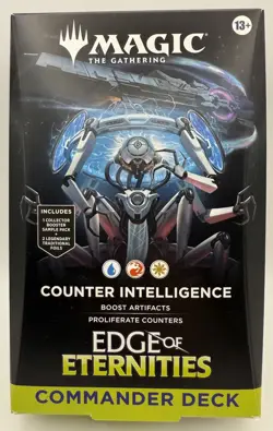Edge of Eternities Commander Deck - Counter Intelligence MTG Brand New Sealed - Image 1