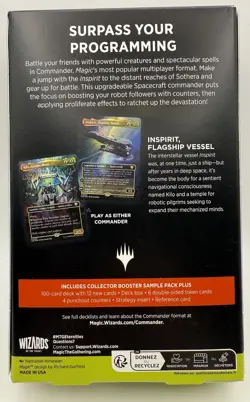 Edge of Eternities Commander Deck - Counter Intelligence MTG Brand New Sealed - Image 2