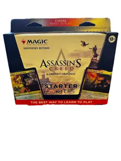 Assassin's Creed Magic The Gathering Starter Kit 2 Themed Decks Learn to Play - Image 1