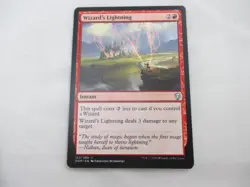 Magic the Gathering MTG Wizard's Lightning (152) Dominaria LP - Image 1