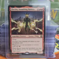 MTG Electro, Assaulting Battery R0076 Marvel's Spider-Man NM - Image 1