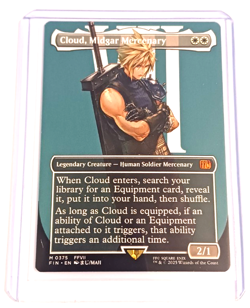 Cloud, Midgar Mercenary (Borderless) Final Fantasy Regular NM!!! - Image 4