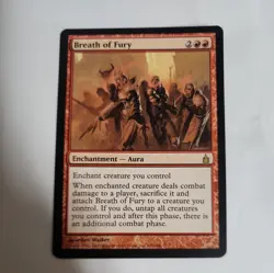 Breath of Fury Ravnica: City of Guilds Regular Magic the Gathering MTG NEAR MINT - Image 1
