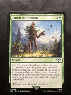 Entish restoration mtg Universes Beyond, 163 NM - Image 1