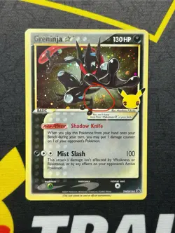 Pokemon Greninja Gold Star Promo SWSH144 SWIRL 🌀 - Image 1