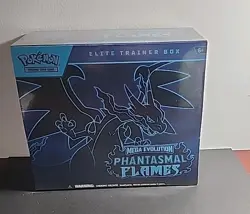 Pokemon Mega Evolution Fantasmal Flames Elite Trainer Box Factory Sealed - Image 1