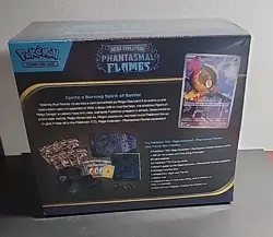 Pokemon Mega Evolution Fantasmal Flames Elite Trainer Box Factory Sealed - Image 2