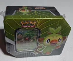 One Sealed Pokemon TCG 2020 Galar Partners Tin - Featuring Rillaboom V - Image 1