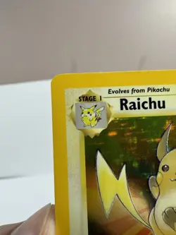 Pokemon Vintage WOTC Raichu Fossil 14/62 Holo Rare Unlimited - Image 4