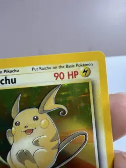 Pokemon Vintage WOTC Raichu Fossil 14/62 Holo Rare Unlimited - Image 5