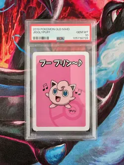 Jigglypuff - Pokemon (2019) Old Maid - PSA 10 - Image 1