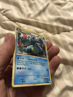 Pokemon TCG Feraligatr 20/123 HeartGold & SoulSilver Cosmos Holo Rare 2010 - Image 3