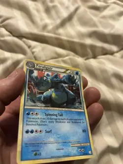 Pokemon TCG Feraligatr 20/123 HeartGold & SoulSilver Cosmos Holo Rare 2010 - Image 4