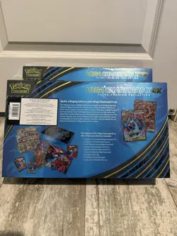 Pokemon Mega Charizard X ex Ultra Premium Collection UPC ⭐ IN HAND ⭐ LOT OF 2 - Image 2