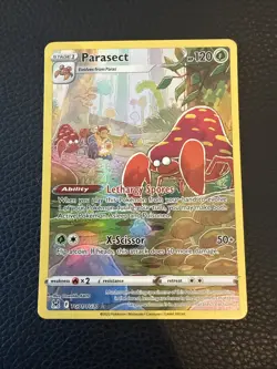 Parasect Ultra Rare SWSH11: Lost Origin Trainer Gallery TG01/TG30 NM Pokemon - Image 1