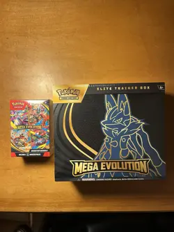 Pokemon Mega Evolution Booster Bundle And Elite Trainer Box (ETB) - Sealed - Image 1