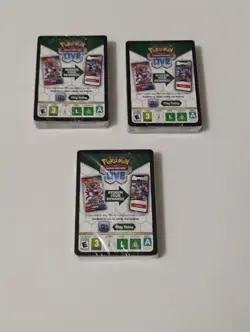 Pokemon 3 Sealed Stamped Pre-Release Black Star Promo Decks - Image 5