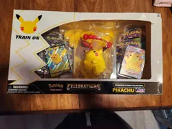 2021 POKEMON CELEBRATIONS PREMIUM COLLECTION PIKACHU VMAX SEALED (Damaged Box) - Image 1