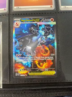 Pokemon Mega Charizard X ex 125/094 Phantasmal Flames Perfect ACE GEM MINT 10 - Image 5