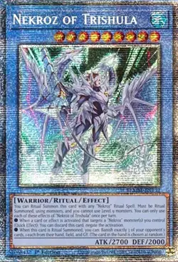 Yugioh! Nekroz of Trishula - BLMM-EN132 - Starlight Rare - 1st Edition Near Mint - Image 1