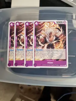 OP08-059 Alber : Uncommon English One Piece TCG X4 Playset - Image 1